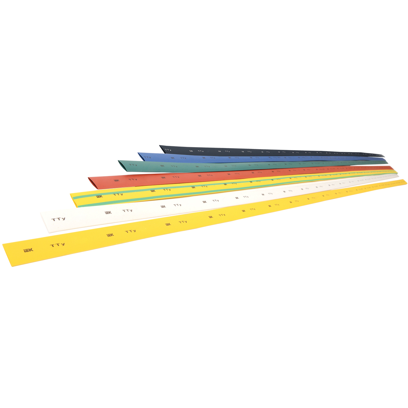 Термоусадочная трубка ТТУ 12/6 черная 100 м/упак-C