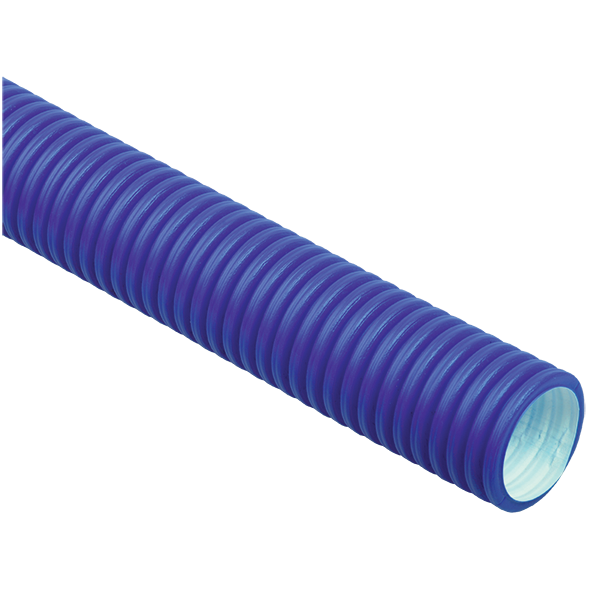 Труба гофр.двустенная ПНД/ПВД d50 синяя (50м)