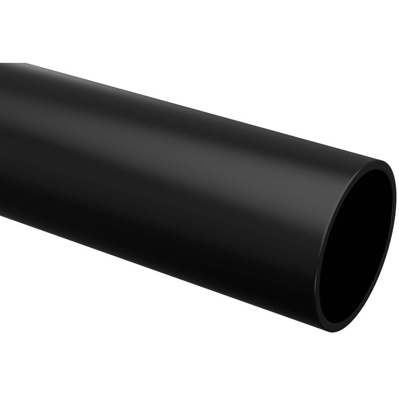 Труба гладкая жесткая ПВХ D=25мм черная 3м (60м/компл) IEK