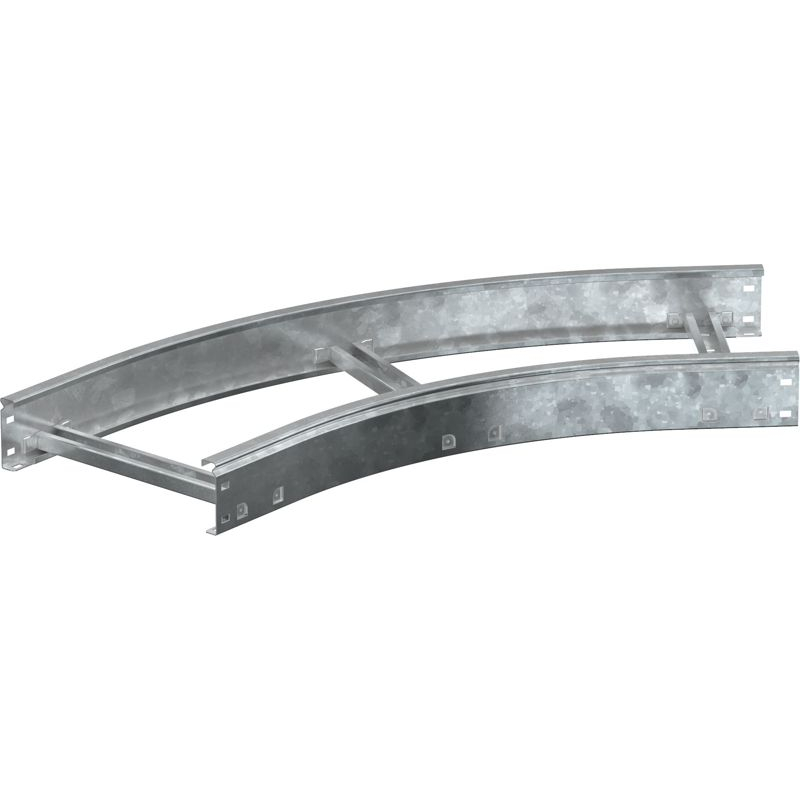 Поворот лестничный LESTA 45град 150х400мм R600 HDZ IEK