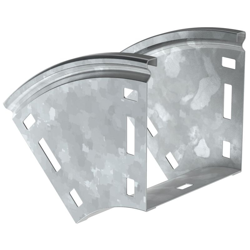 ESCA Поворот плавный 45град тип В20 100х200мм HDZ IEK