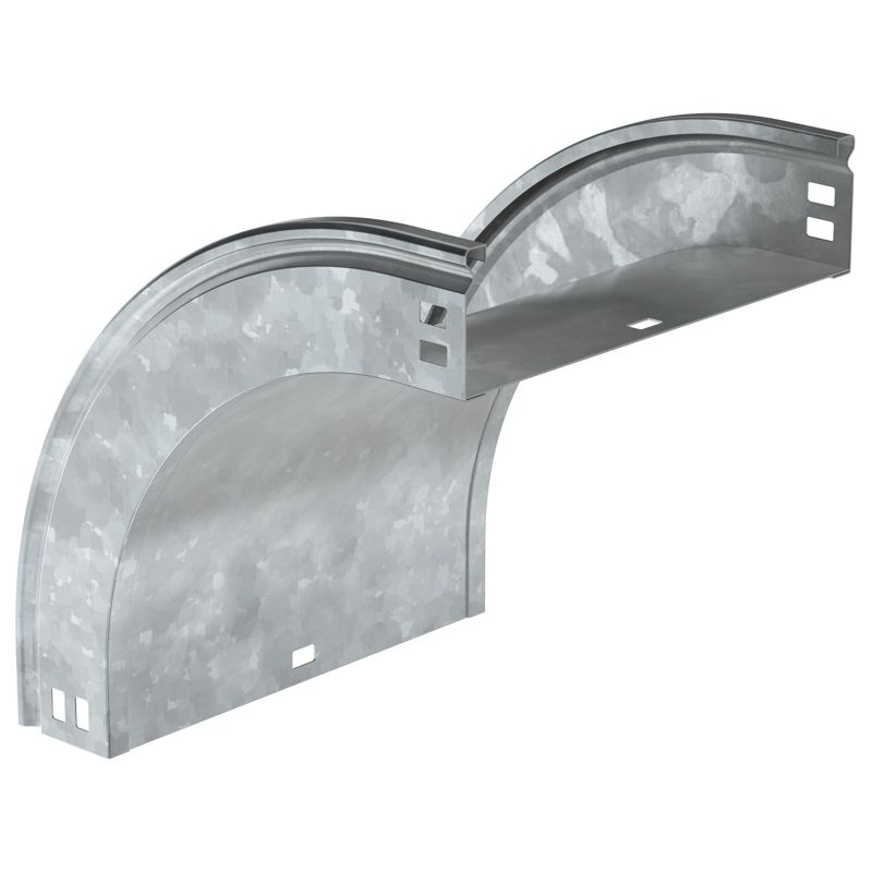 ESCA Поворот плавный 90град тип В20 80х200мм HDZ IEK