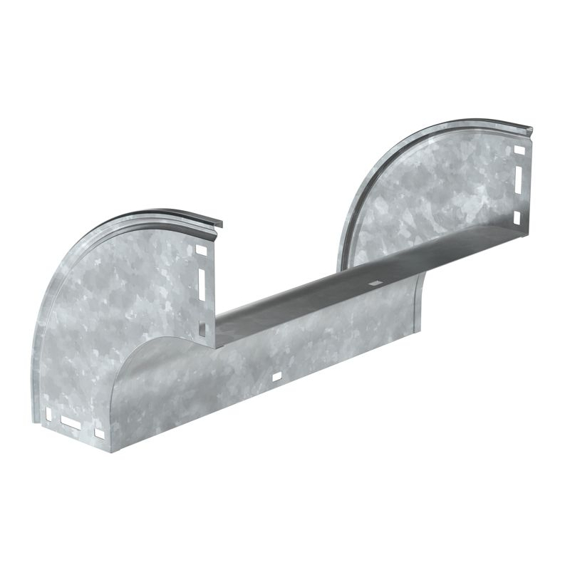 Поворот плавный 90град вертикальный внешний (тип В20) ESCA 80х500мм HDZ IEK