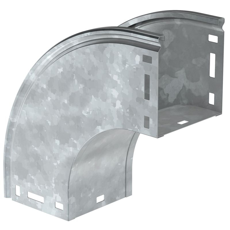 Поворот плавный 90град вертикальный внешний (тип В20) ESCA 100х150мм HDZ IEK