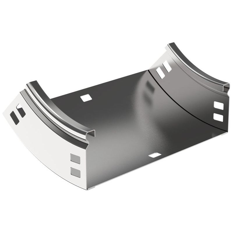 ESCA Поворот плавный 45град тип В10 80х200мм IEK