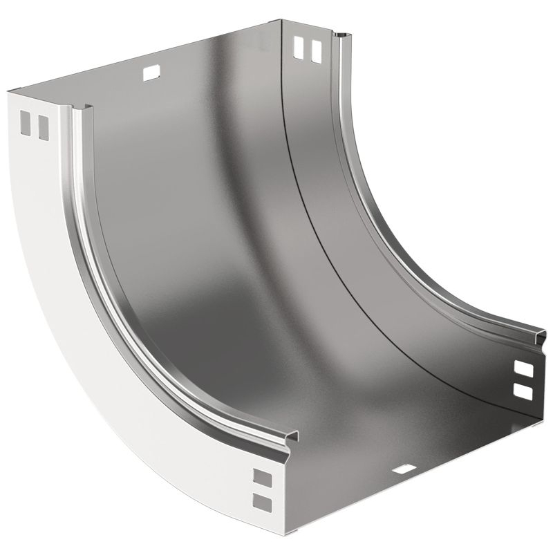 ESCA Поворот плавный 90град тип В10 80х150мм IEK