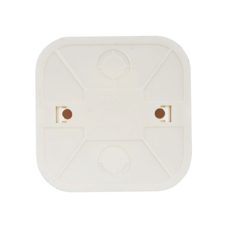 GLORY Выключатель 1-клавишный для открытой установки ВС20-1-0-ХБ белый IEK