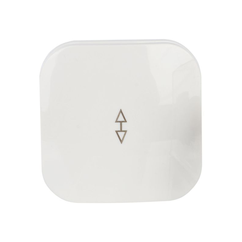 GLORY Выключатель 1-клавишный для открытой установки проходной 10А ВСп10-1-0-ХБ белый IEK