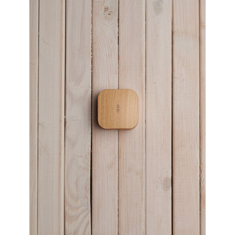 GLORY Выключатель 1-клавишный для открытой установки проходной 10А ВСп10-1-0-ХС сосна IEK