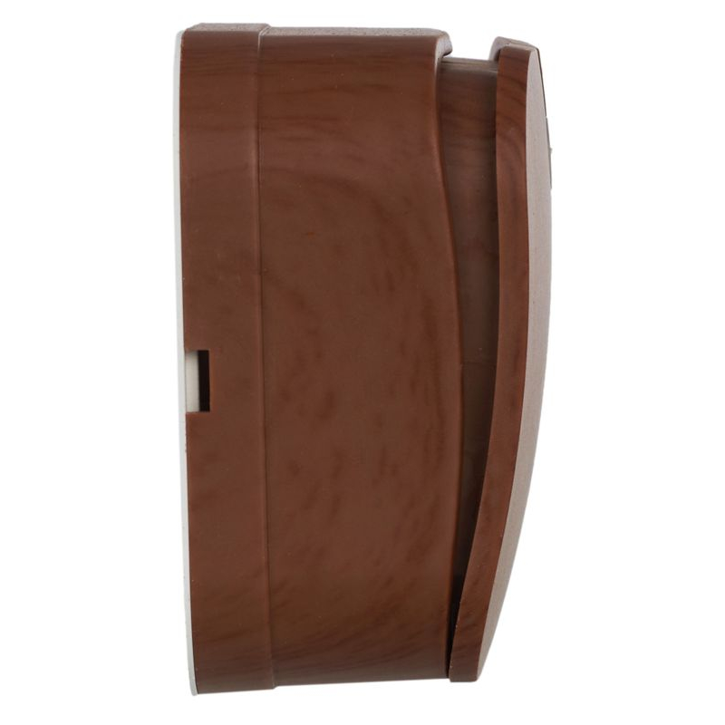 GLORY Выключатель 2-клавишный для открытой установки с индикацией 10А ВС20-2-1-ХД дуб IEK