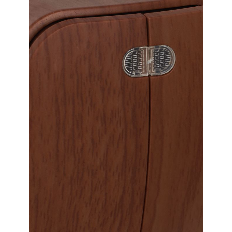 GLORY Выключатель 2-клавишный для открытой установки с индикацией 10А ВС20-2-1-ХД дуб IEK