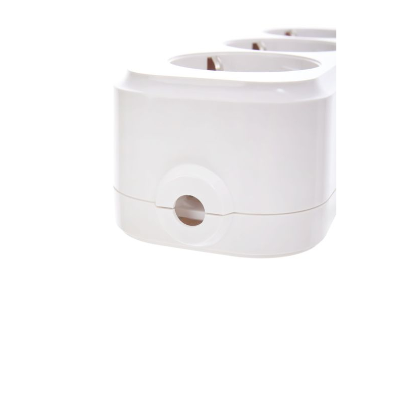 Розетка переносная разборная с заземлением К04 4 места CLASSIC IEK