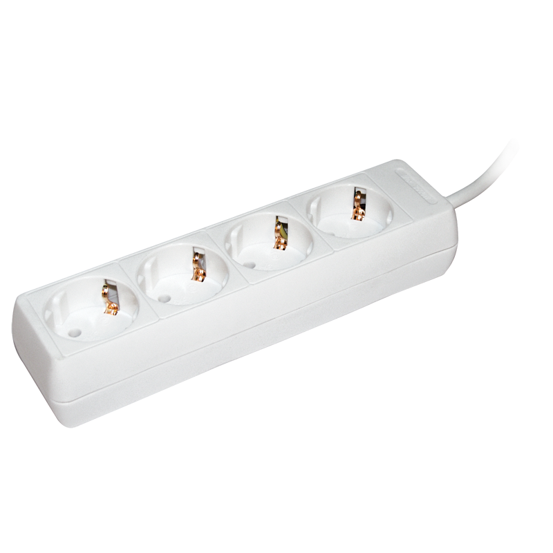 Удлинитель У04 4 места 2Р+PЕ/2м 3х1мм2 16А/250В IEK