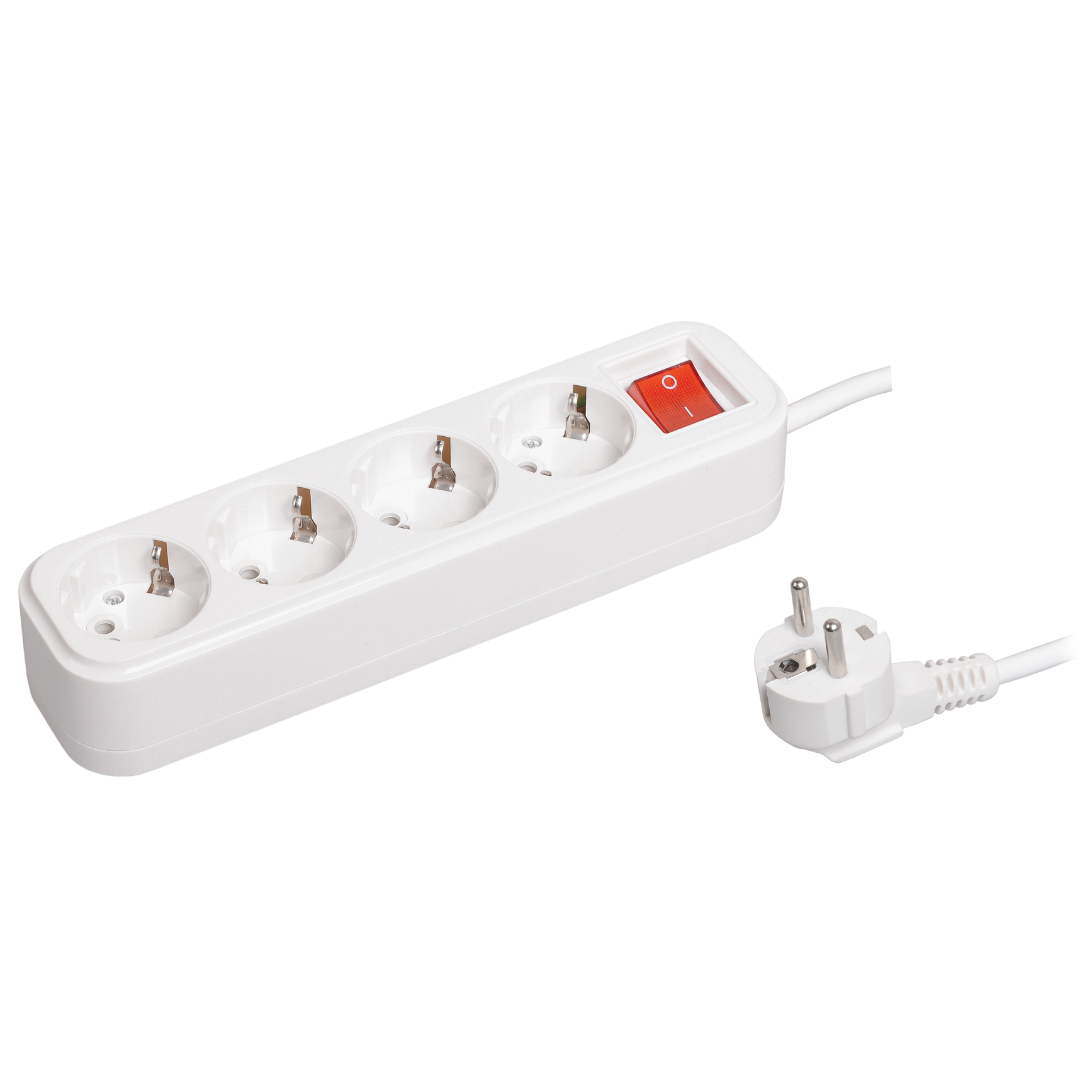 Удлинитель У04В 4 места 2P+PE/3м 3х1мм2 16А/250В CLASSIC IEK