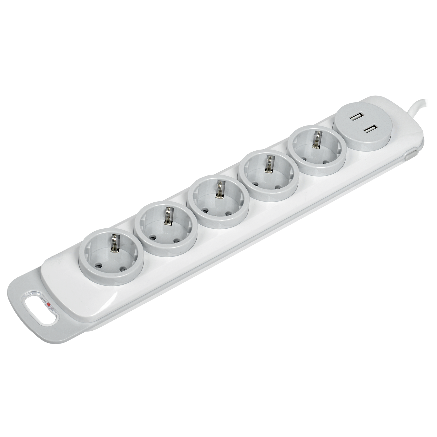 Удлинитель У05В 5 мест 2P+PE/1,5м 3х1мм2 16А/250В USBх2 MODERN IEK