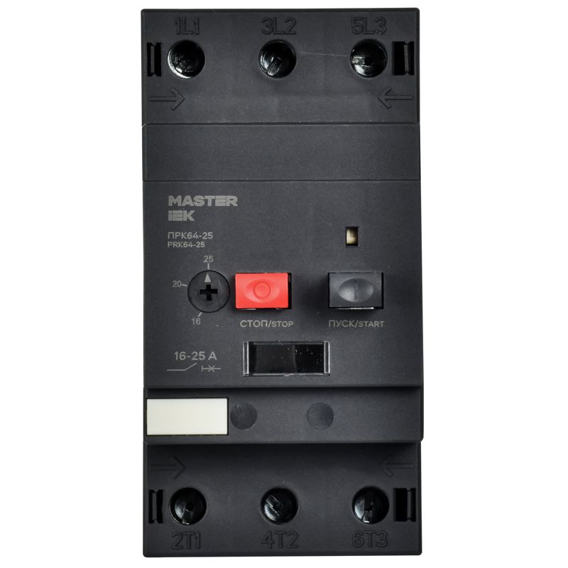 Пускатель ПРК64-25 In=25A Ir=16-25A Ue 660В IEK