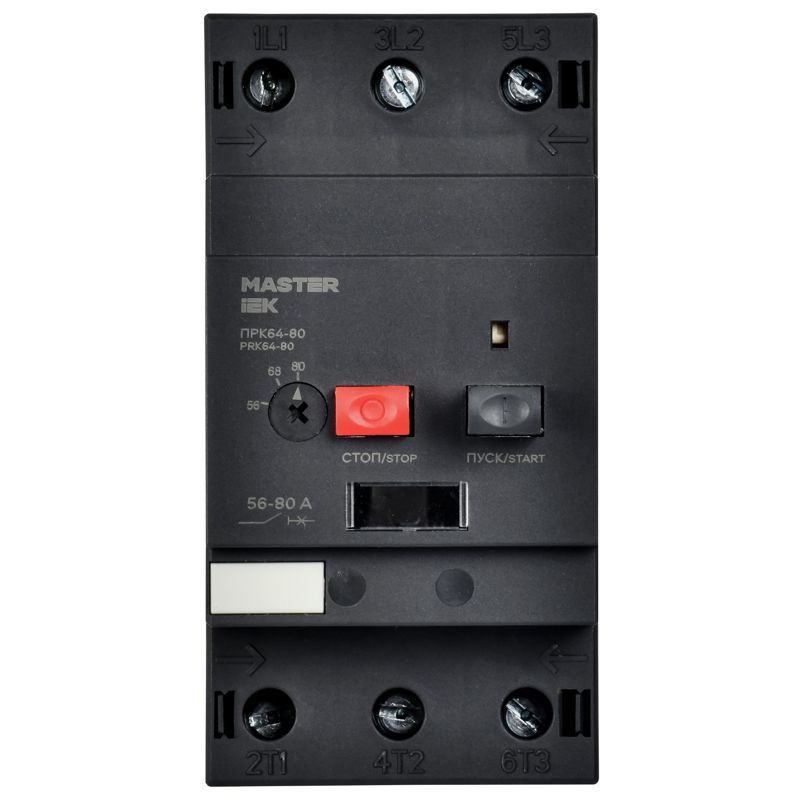 Пускатель ПРК64-80 In=80A Ir=56-80A Ue 660В IEK