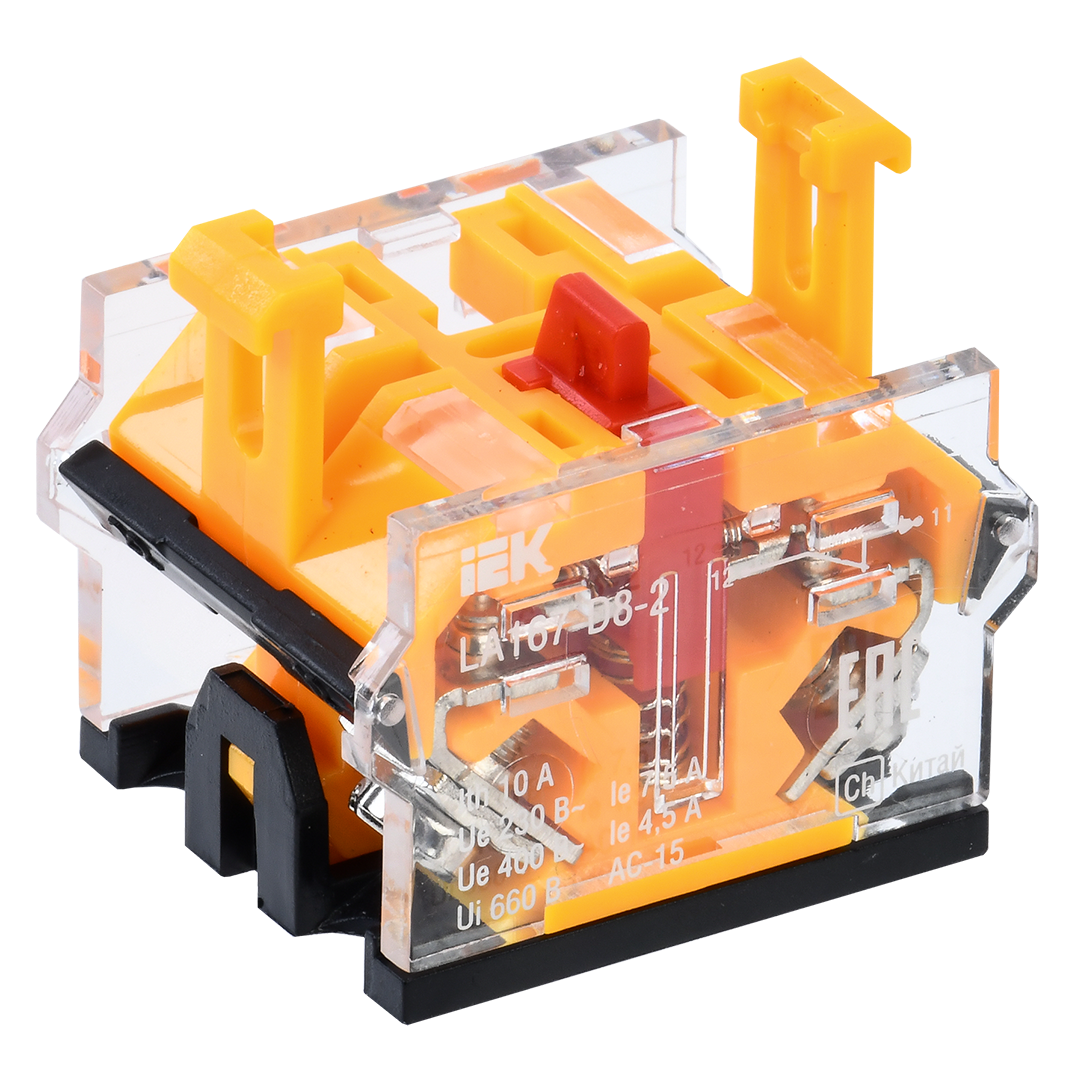 Дополнительный контакт для светосигнальной арматуры 1р для серии D8 IEK