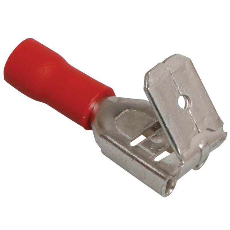 Разъем РпИо 1,5-7,5-0,8 плоский изолированный ответвительный (100шт/упак) IEK