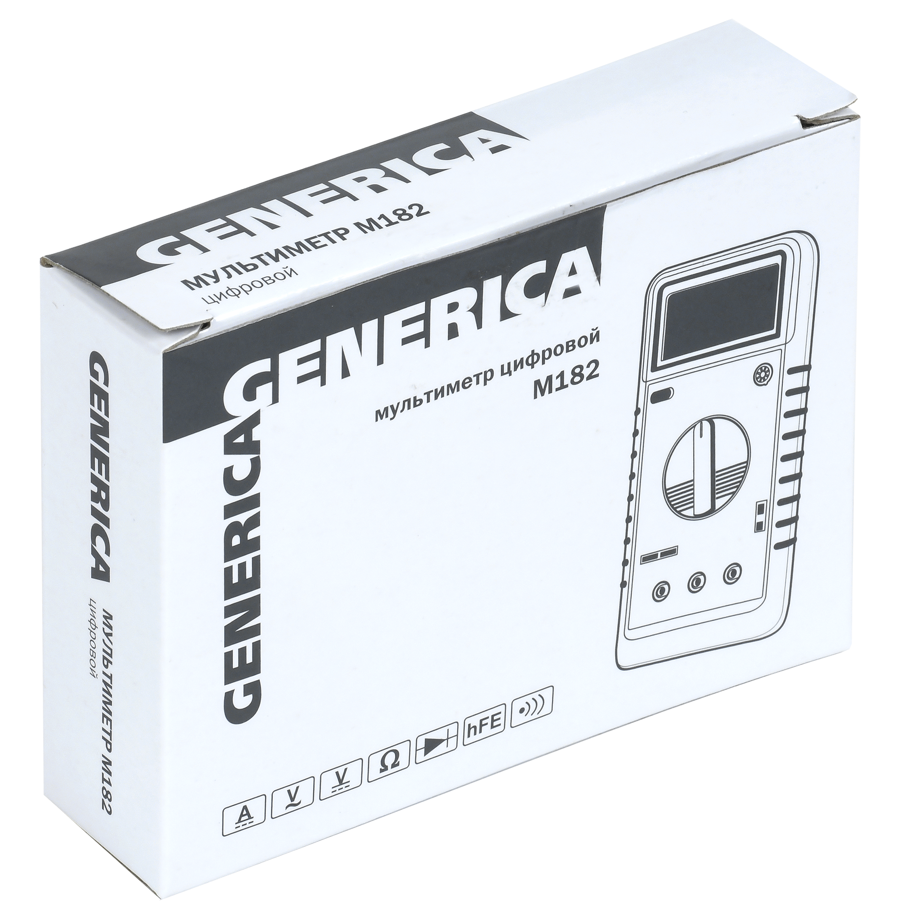 Мультиметр цифровой M182 GENERICA