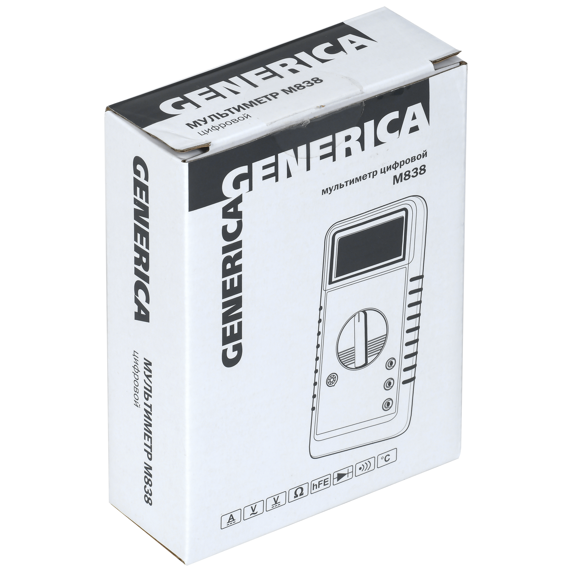 Мультиметр цифровой M838 GENERICA