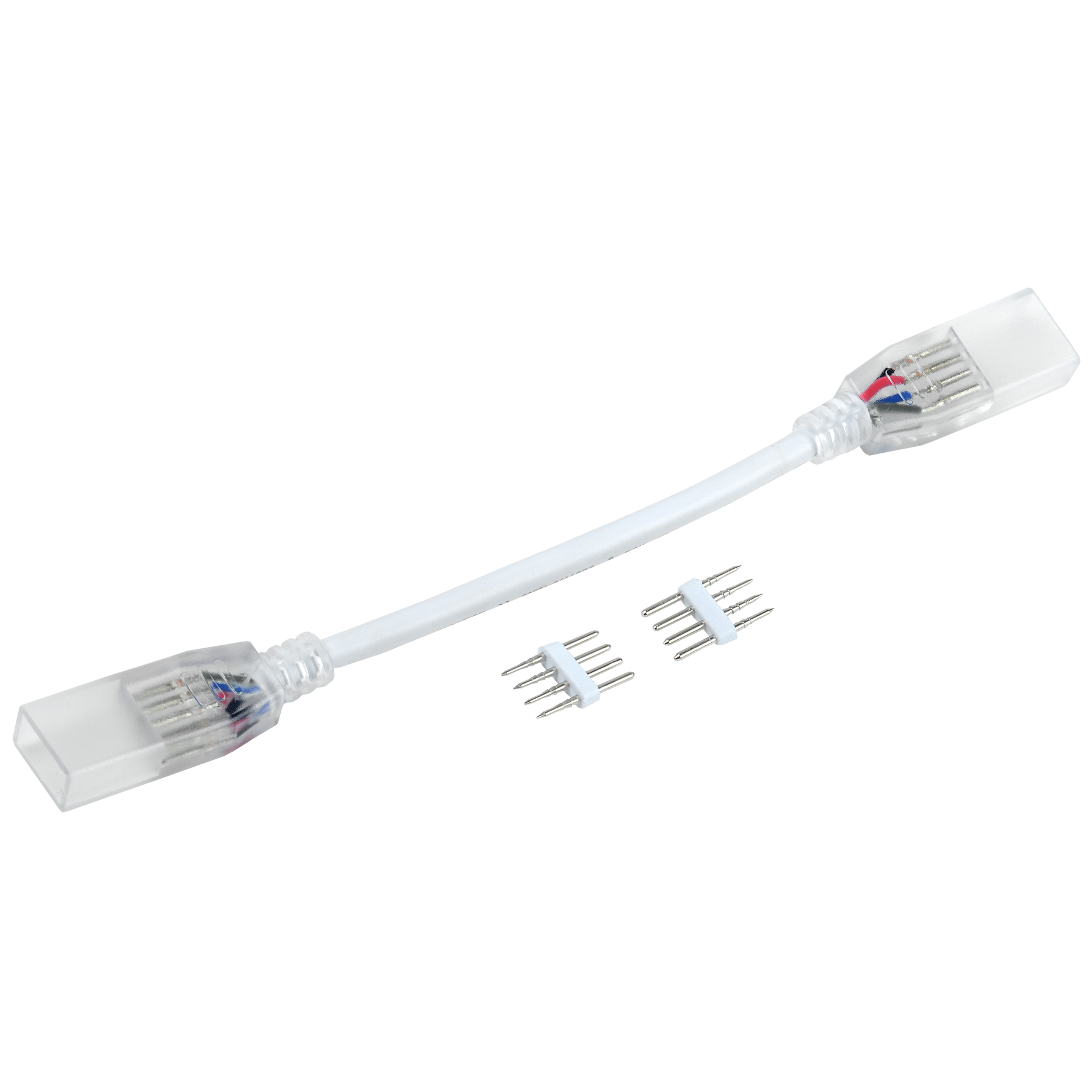 Коннектор ALFA RGB 14мм гибкий (разъем-10см-разъем) (5шт) UA IEK