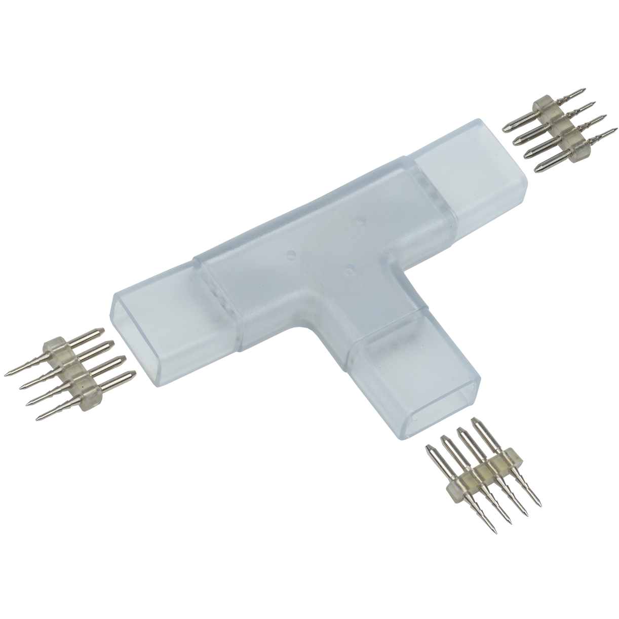 Коннектор ALFA RGB 14мм Т-образный (разъем-разъем-разъем) (5шт) UA IEK