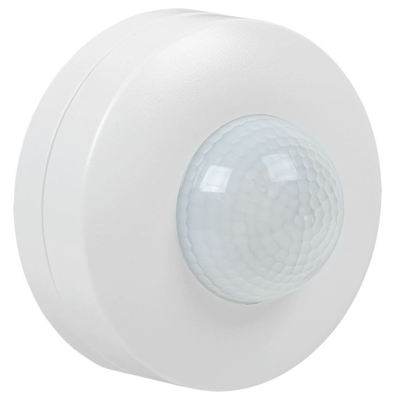 Датчик движения ДД-027 1200Вт 360град 12м IP20 белый IEK