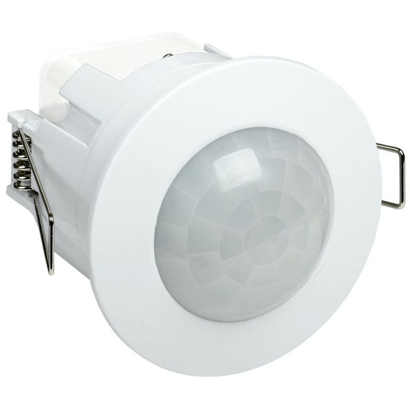 Датчик движения ДД-201 1200Вт 360град 6м IP20 белый IEK