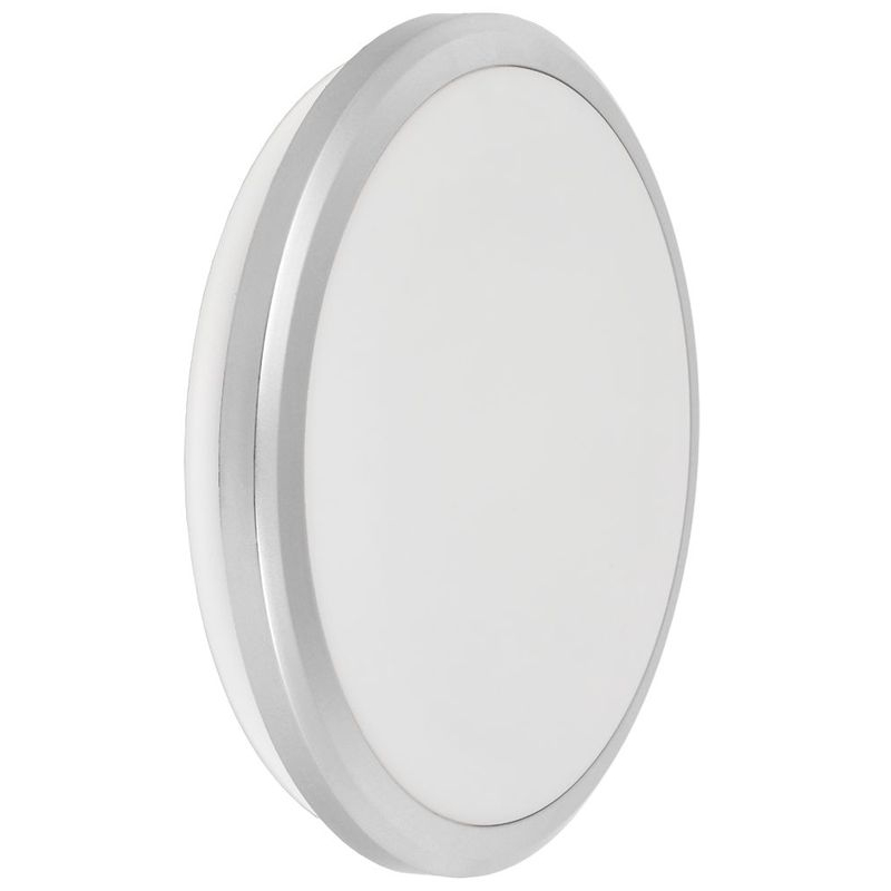 Светильник светодиодный ДПБ 3103 18Вт IP54 4000K круг серебро IEK