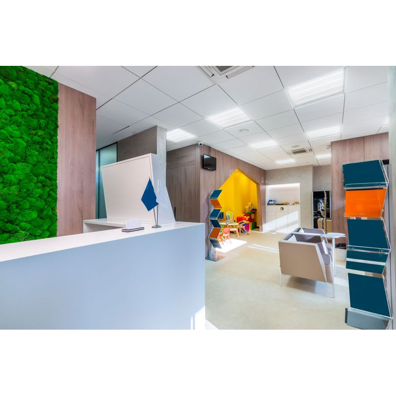 Светильник светодиодный ДВО 6562-P 36Вт 5000К 595х595х20мм призма IEK