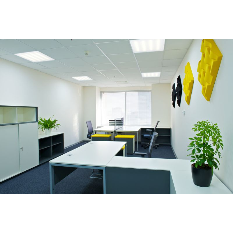 Светильник светодиодный ДВО 6573-O 24Вт 4000К 595х595х20мм опал IEK