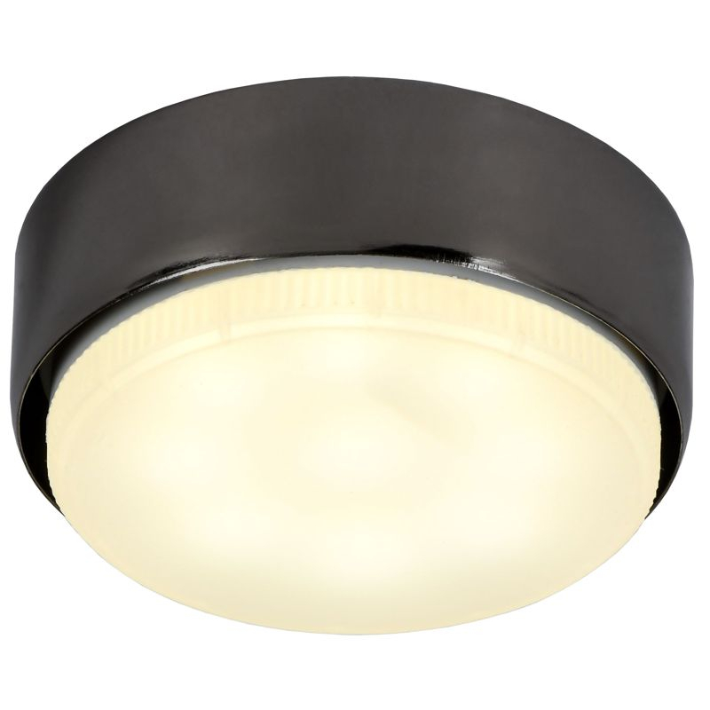 Светильник 4113 накладной под лампу GX53 черный IEK