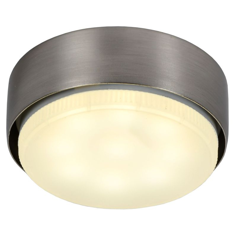 Светильник 4113 накладной под лампу GX53 хром матовый IEK