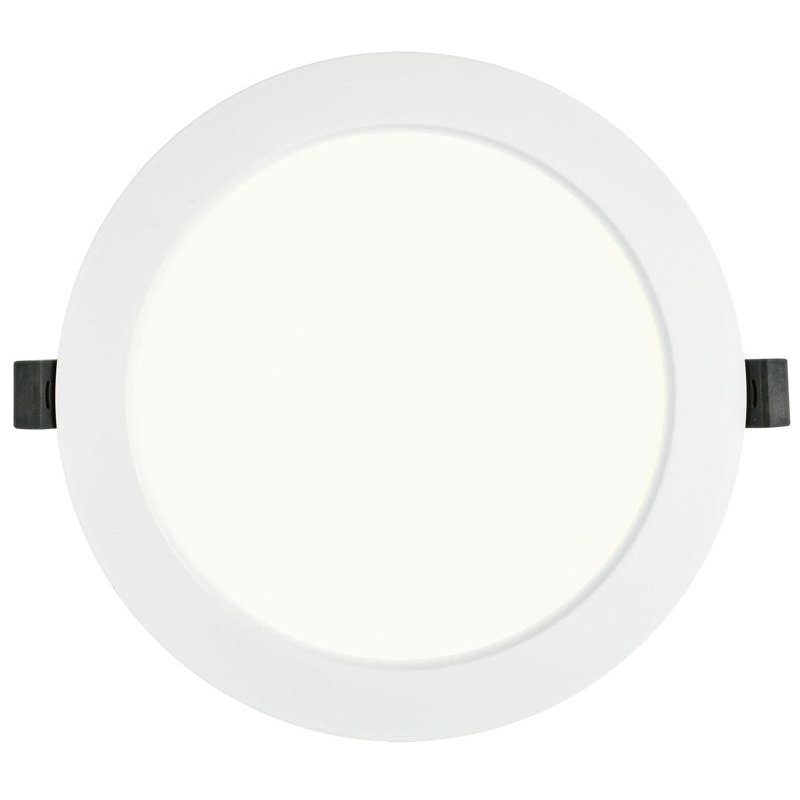 Светильник светодиодный ДВО 1614 белый круг 20Вт 4000К IP20 IEK