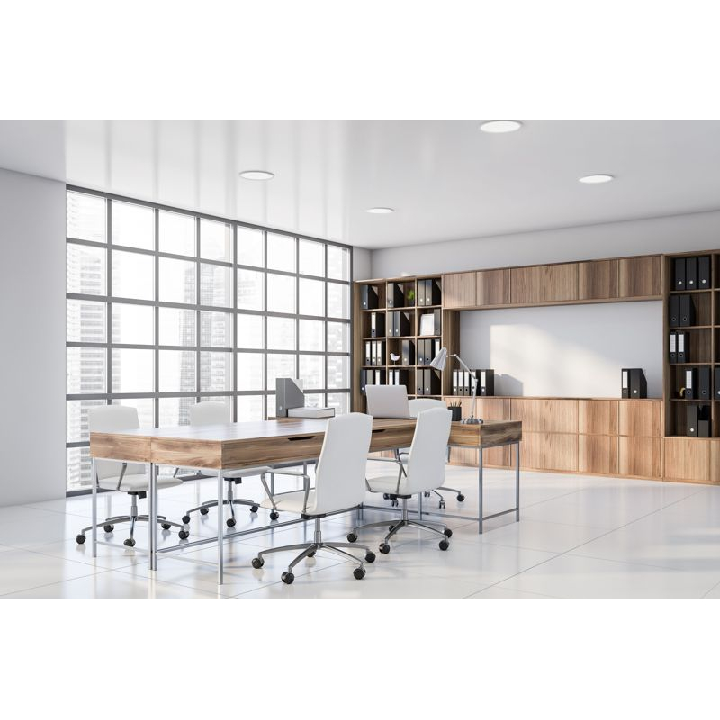 Светильник светодиодный ДВО 1716 белый круг 18Вт 4000К IP40 IEK