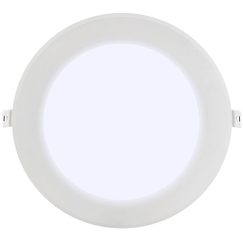 Светильник светодиодный ДВО 1716 белый круг 18Вт 6500К IP40 IEK