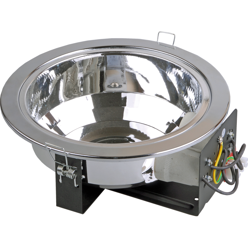 Светильник ЛВО1501 белый/круг без стекла Е27 2х26 IP20 IEK