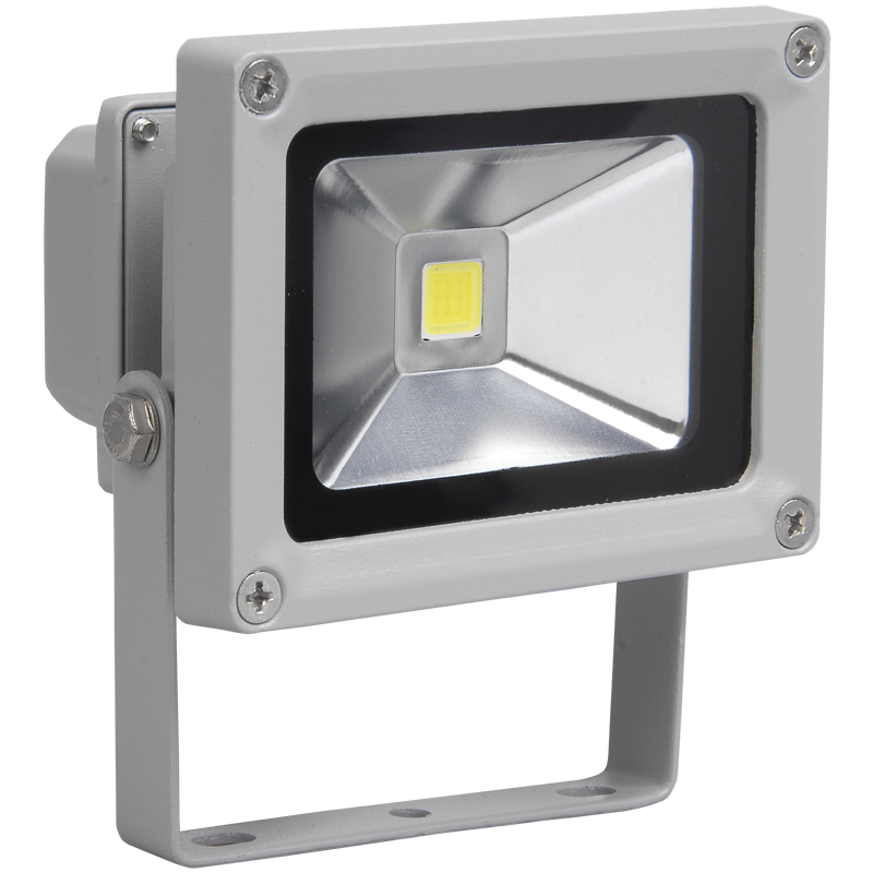 Прожектор СДО 01-20 светодиодный серый чип IP65 IEK