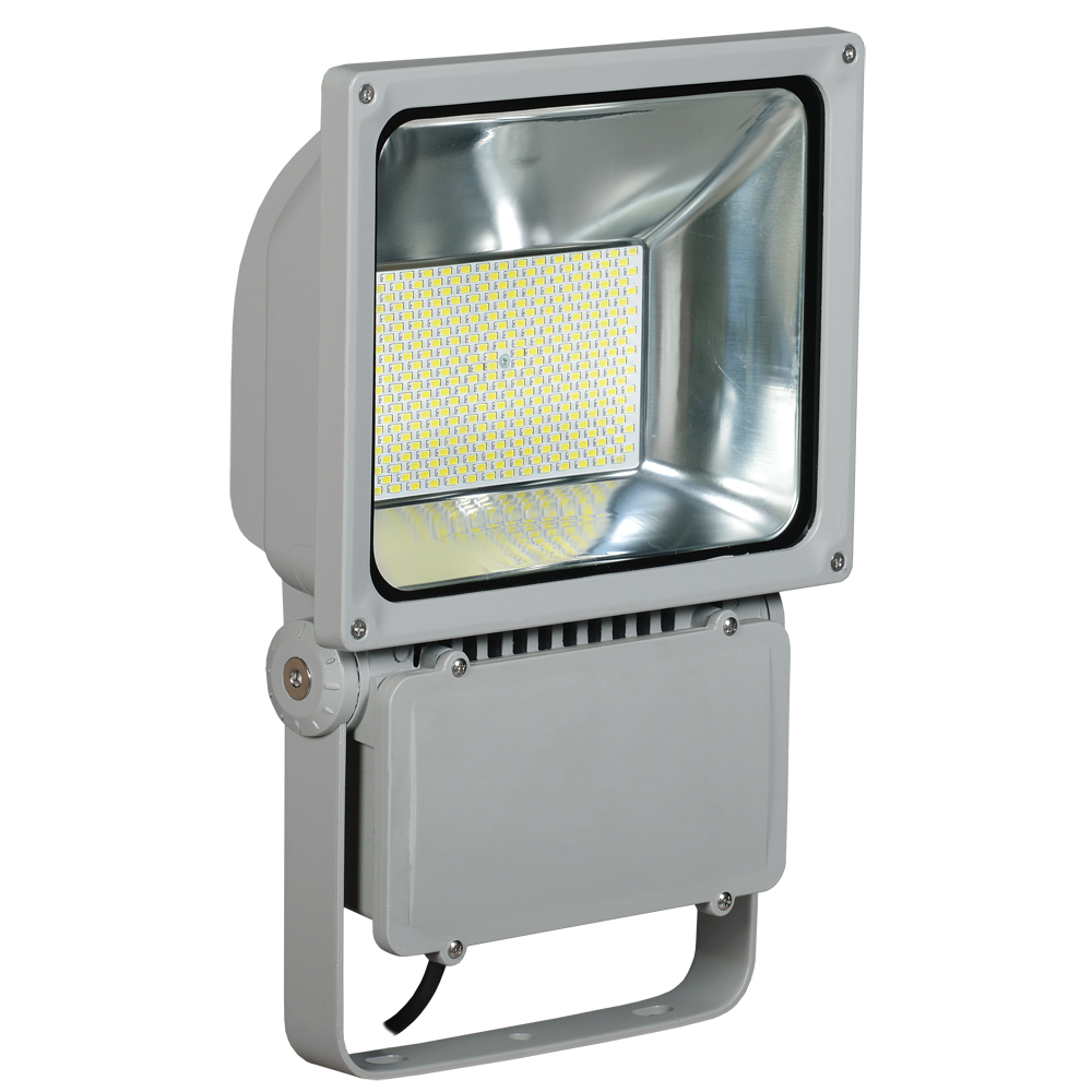 Прожектор светодиодный СДО 04-150 SMD IP65 серый IEK