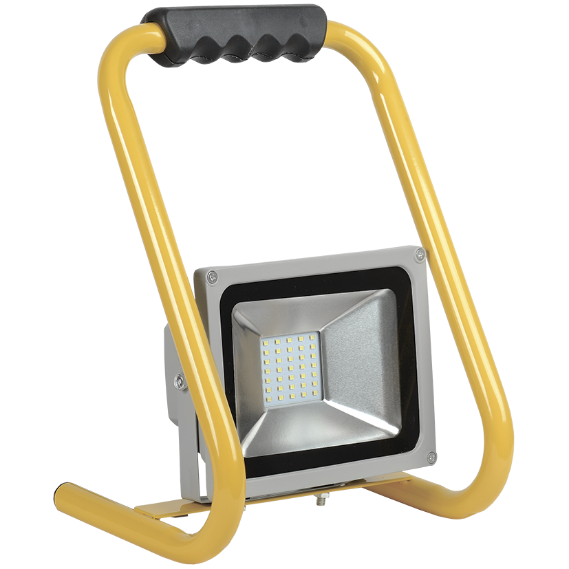 Прожектор светодиодный СДО 05-20П (переноска) SMD IP65 серый IEK