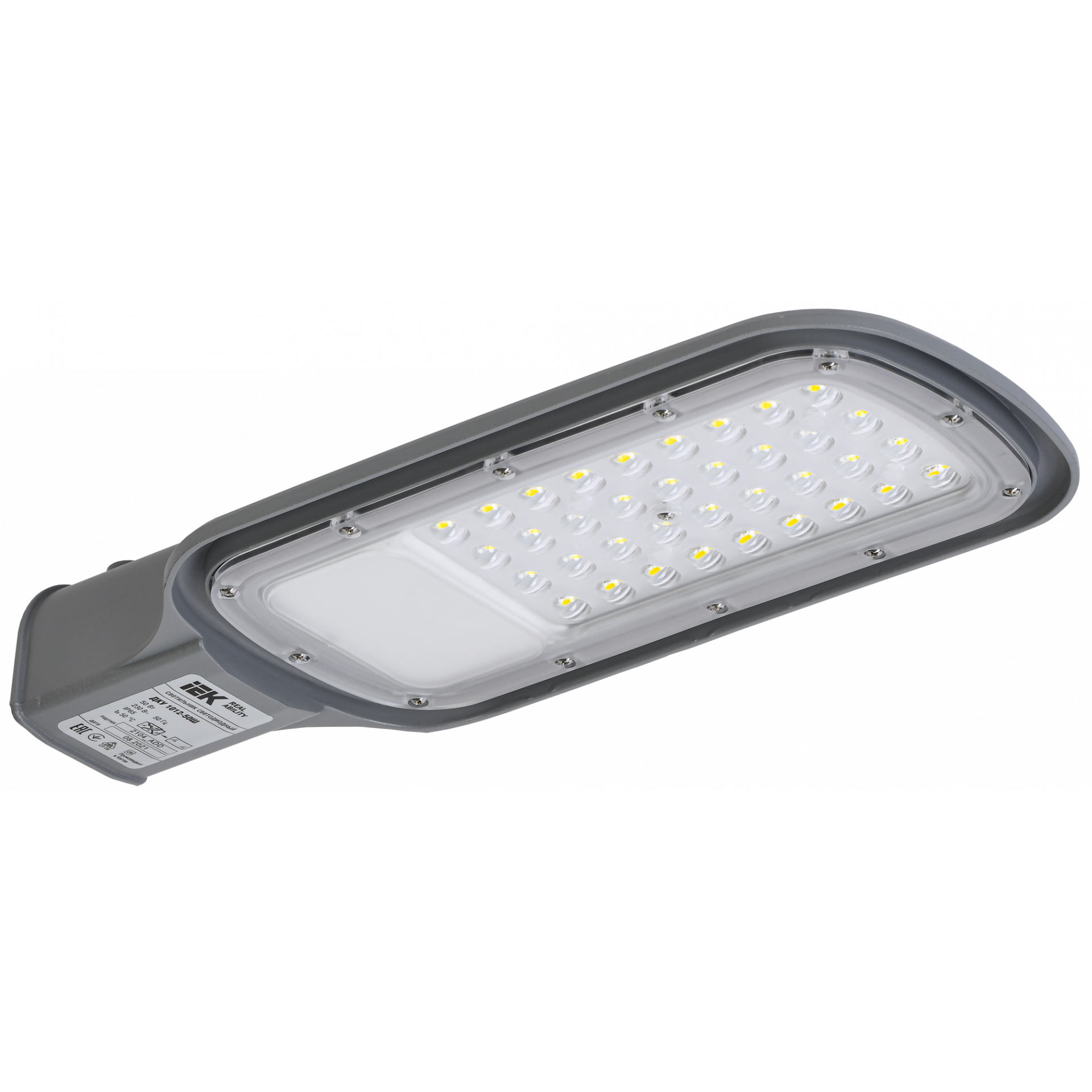 Светильник LED ДКУ 1012-50Ш 5000К IP65 серый IEK