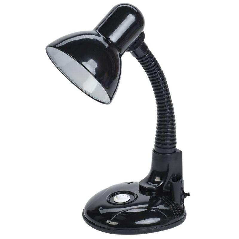 Светильник настольный 1005 с кармашком Е27 черный IEK