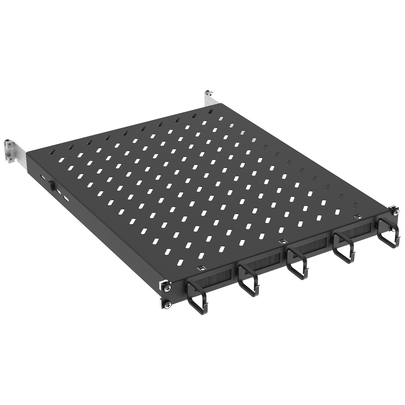 ITK by ZPAS Полка стац. 19" 1U орг. щет. 120кг 750мм черн.