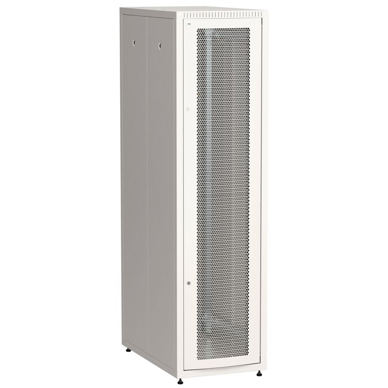 ITK LINEA E Шкаф напольный сетевой 19 33U 600х1000мм перфорированная передняя дверь задняя металлическая серый