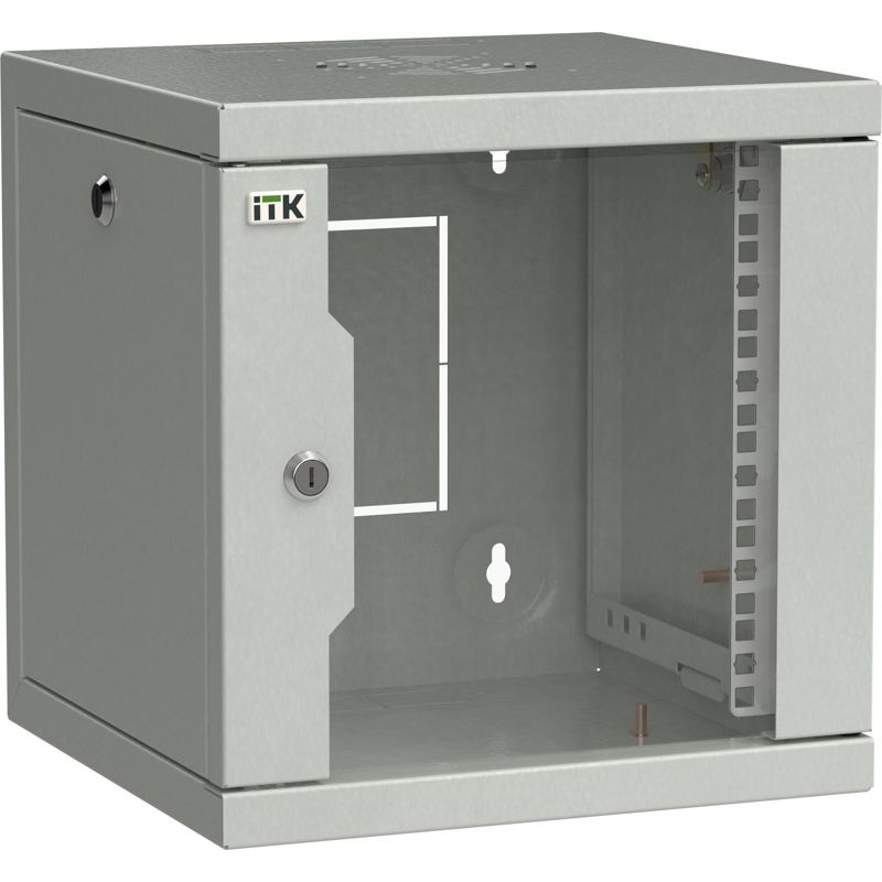 ITK LINEA WS Шкаф 10 6U 320x310мм дверь обзорная со стеклом серый