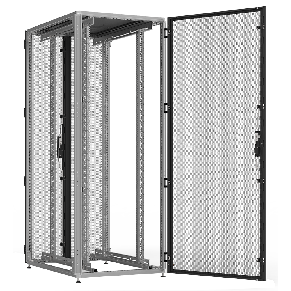 ITK by ZPAS Шкаф серв. 19" 42U 600х1000мм двухдверный черный