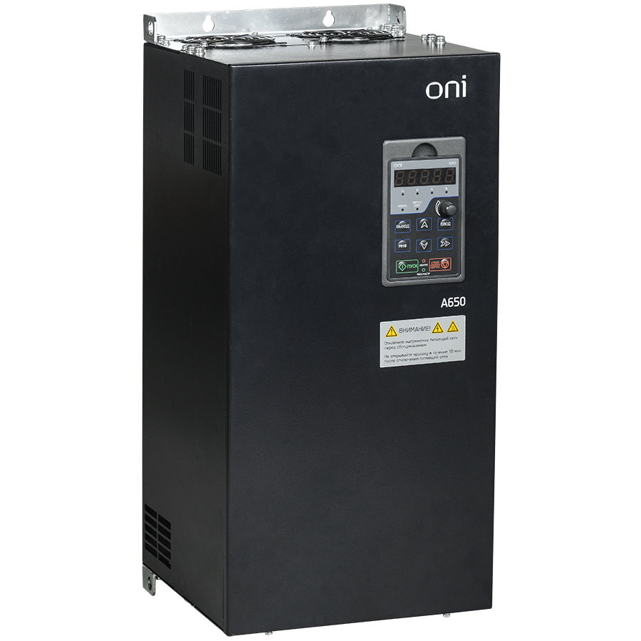 Преобразователь частоты A650 380В 3Ф 90кВт 176А со встроенным тормозным модулем ONI