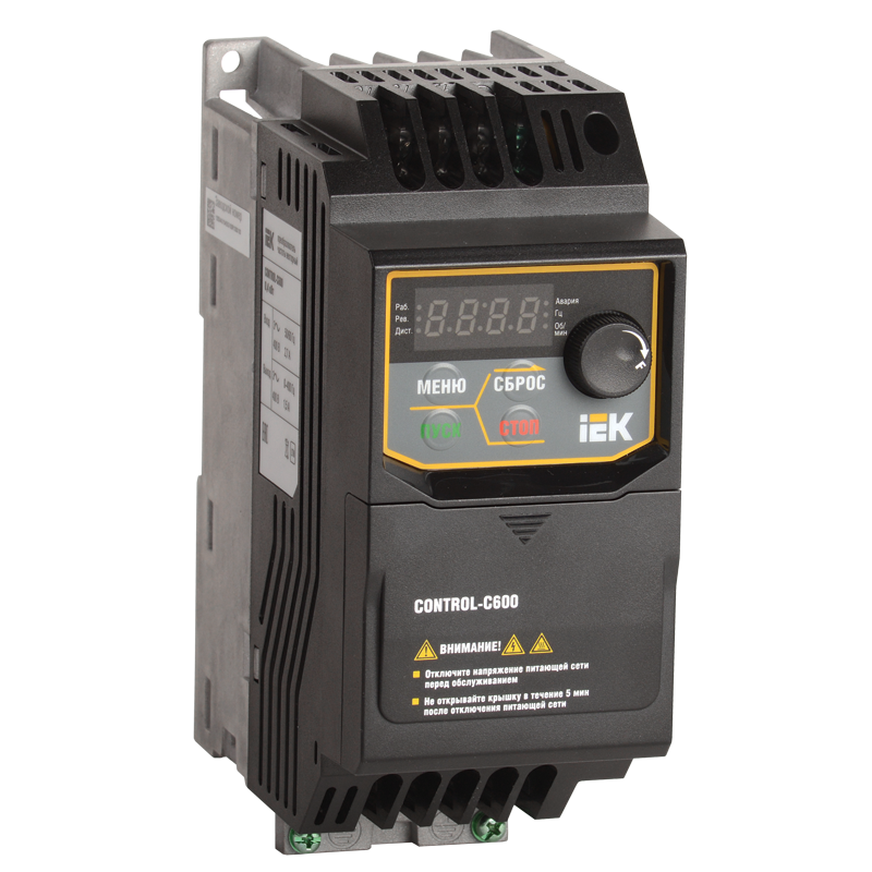 Преобразователь частоты CONTROL-C600 380В 3Ф 0,40кВт IEK