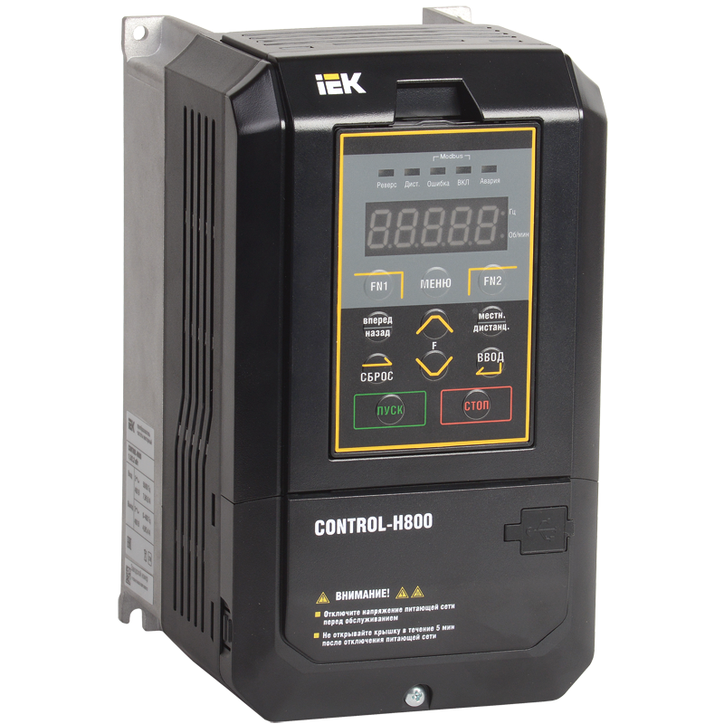 Преобразователь частоты CONTROL-H800 380В 3Ф 5,5-7,5кВт IEK
